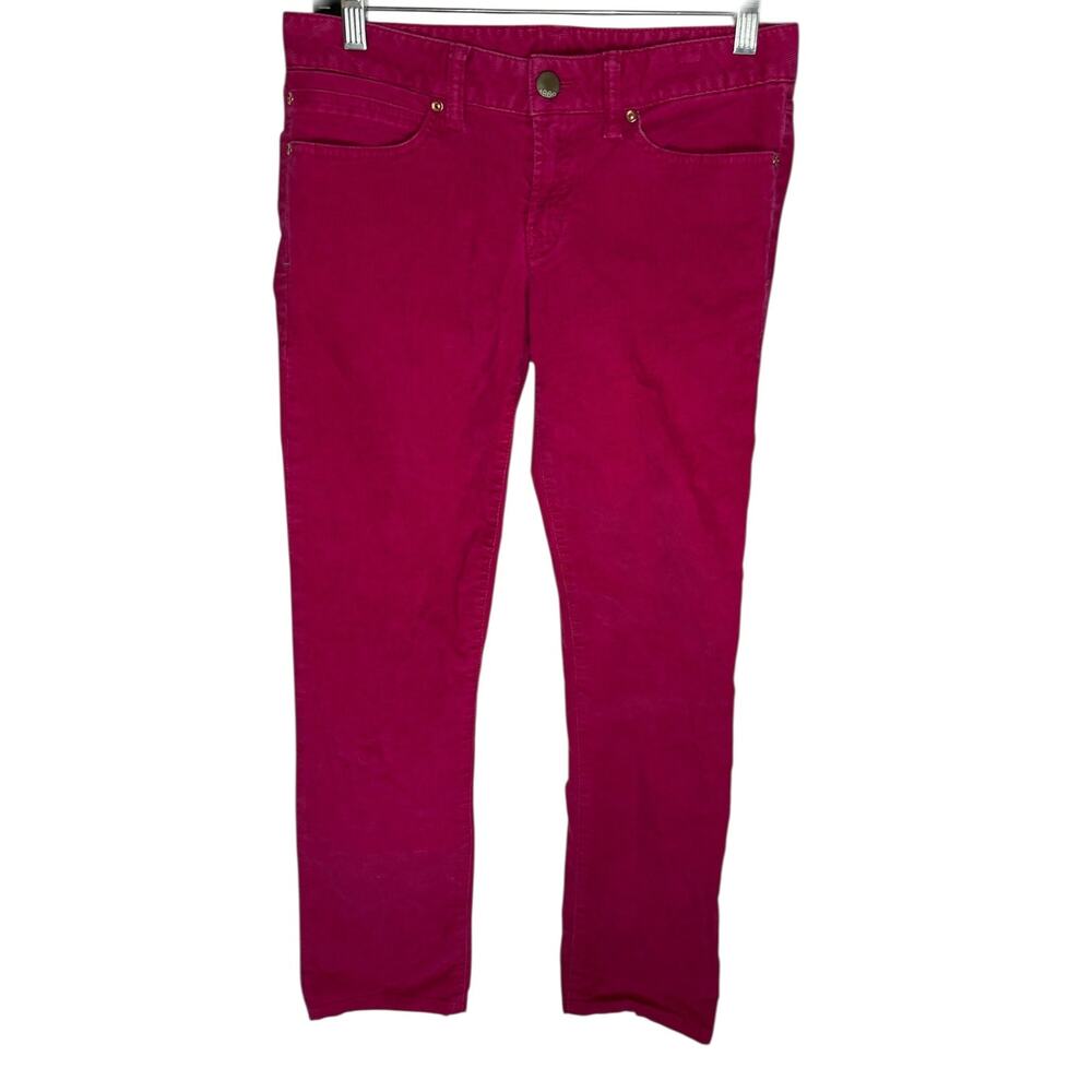 Gap 1969 Real Straight Corduroy Pants Pink Raspberry 26/2